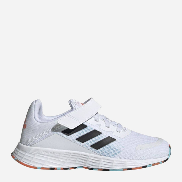 Buty sportowe dziecięce dla dziewczynki na rzepy Adidas Duramo Sl C GW2241 32 Białe (4064049336717) - obraz 1