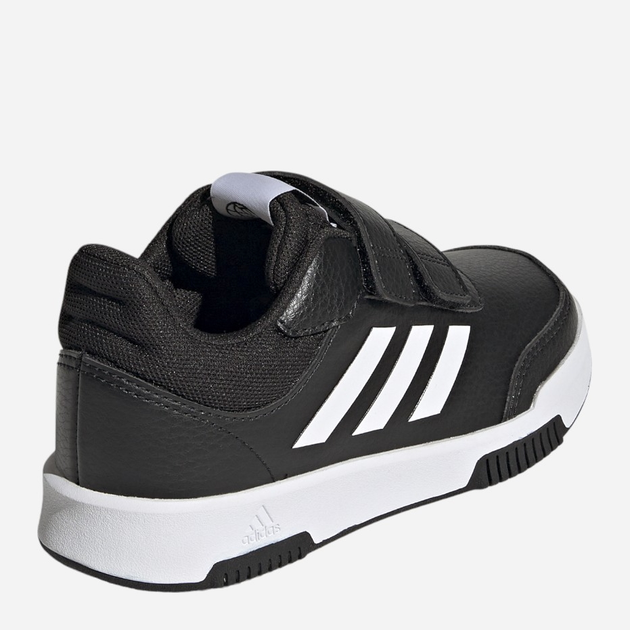 Підліткові кросівки для хлопчика adidas Tensaur Sport 2.0 Cf K GW6440 38 Чорні з білим (4065426076981) - зображення 4