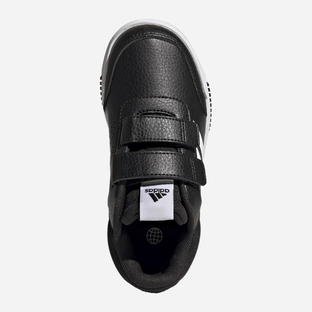 Підліткові кросівки для хлопчика adidas Tensaur Sport 2.0 Cf K GW6440 37.5 Чорні з білим (4065426076998) - зображення 5
