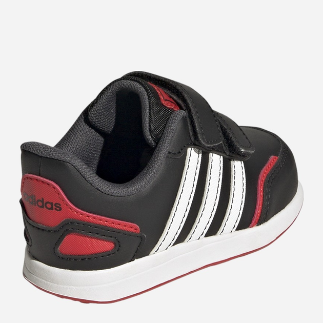 Buty sportowe chłopięce na rzepy adidas Vs Switch 3 Cf I GW6607 26.5 Czarne (4065426096859) - obraz 4