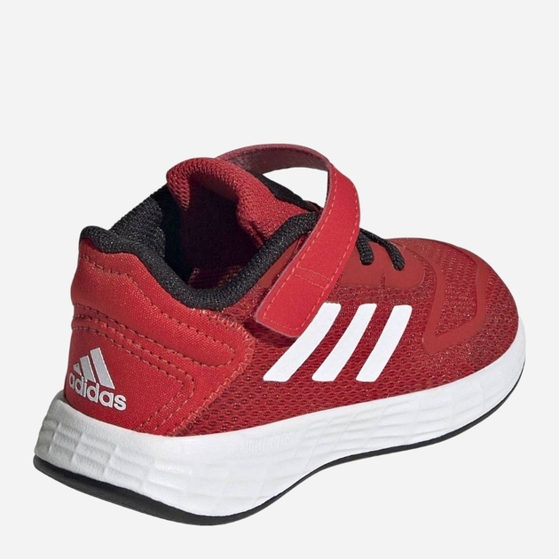 Buty sportowe dziecięce dla dziewczynki na rzepy adidas Duramo 10 El I GW8756 20 Czerwone (4065418479950) - obraz 4