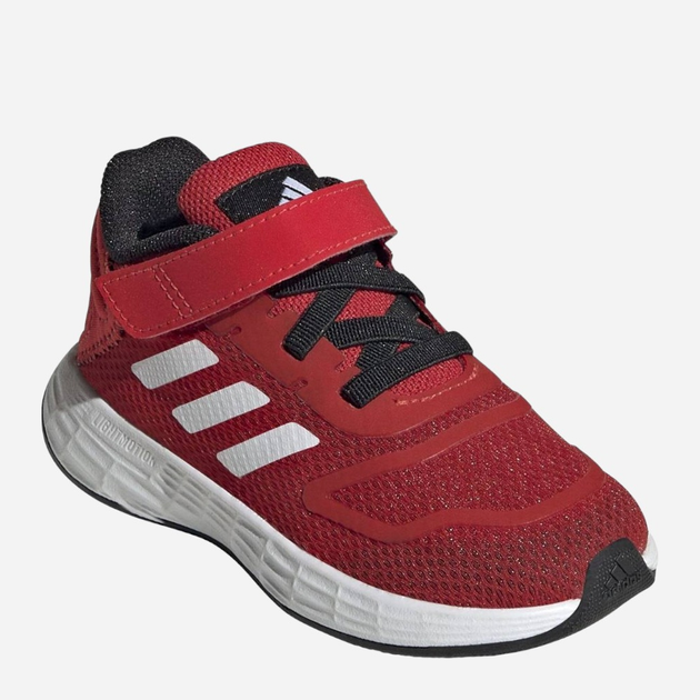 Buty sportowe dziecięce dla dziewczynki na rzepy Adidas Duramo 10 El I GW8756 25.5 Czerwone (4065418476300) - obraz 2