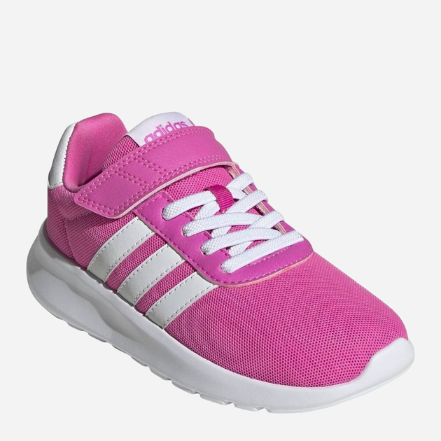 Buty sportowe młodzieżowe dla dziewczynki na rzepy adidas Lite Racer 3.0 El K GW9119 35 Różowe (4065424865198) - obraz 2