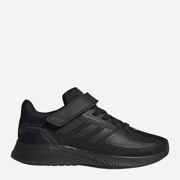 Buty sportowe chłopięce na rzepy Adidas Runfalcon 2.0 El K GX3529 28 Czarne (4065419341812) - obraz 1