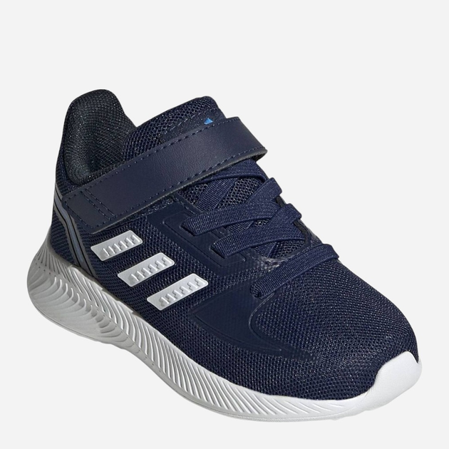 Buty sportowe chłopięce na rzepy Adidas Runfalcon 2.0 I GX3540 23 Niebieskie (4065419292060) - obraz 2
