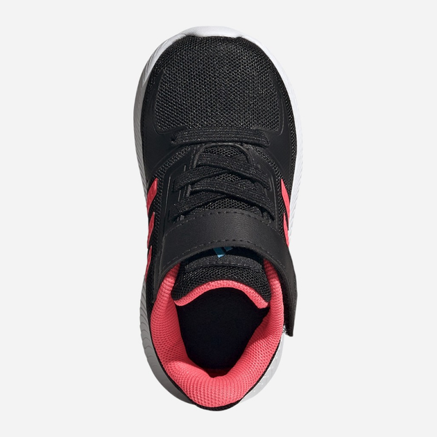 Дитячі кросівки для дівчинки adidas Runfalcon 2.0 I GX5942 26.5 Чорні (4065419284225) - зображення 4