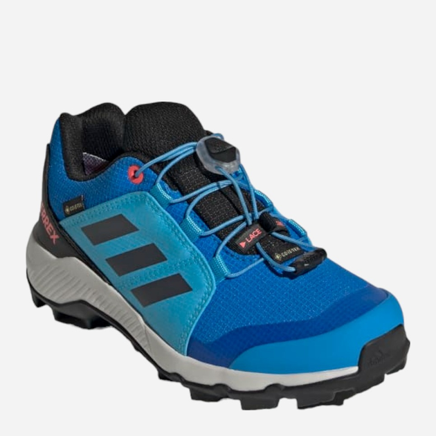 Buty sportowe chłopięce na rzepy Adidas Terrex Gtx K GY7660 37.5 Niebieskie (4065419723823) - obraz 2