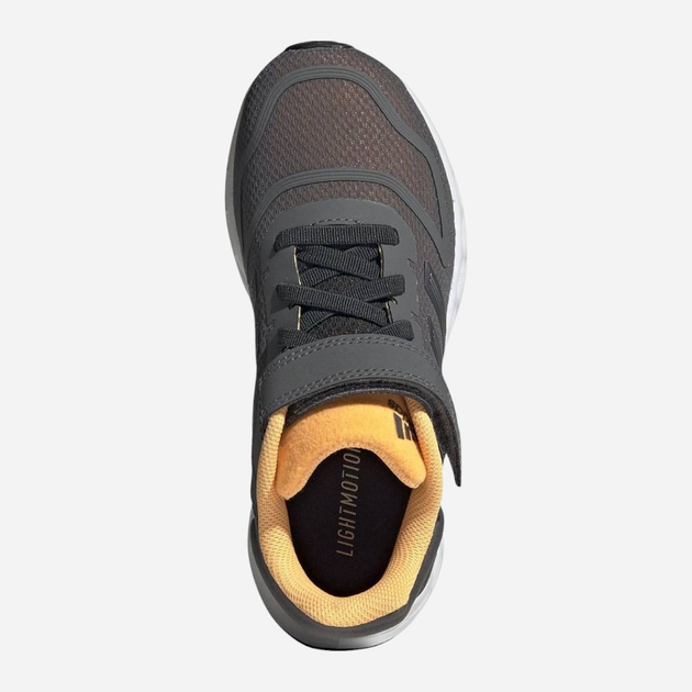 Buty sportowe chłopięce na rzepy adidas Duramo 10 El K GZ0634 31.5 Szare (4065418314565) - obraz 5