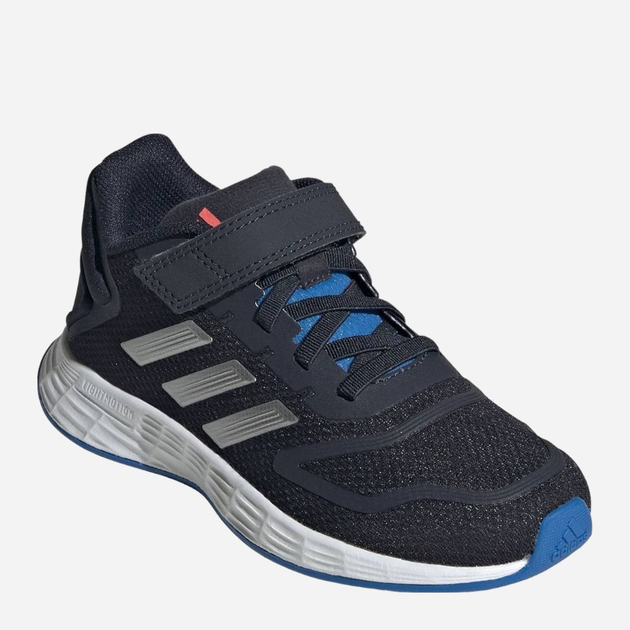 Buty sportowe chłopięce na rzepy Adidas Duramo 10 El K GZ0648 31.5 Ciemnogranatowe (4065418330022) - obraz 2