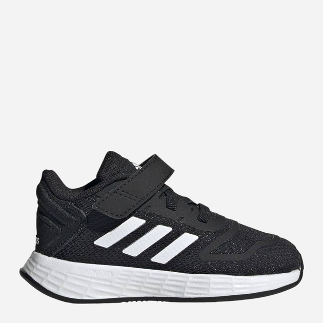 Buty sportowe chłopięce na rzepy Adidas Duramo 10 El I GZ0652 23 Czarne (4065418245760) - obraz 1