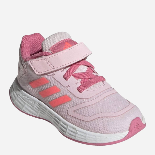 Buty sportowe dziecięce dla dziewczynki na rzepy Adidas Duramo 10 El I GZ1054 22 Różowe (4065418487795) - obraz 2