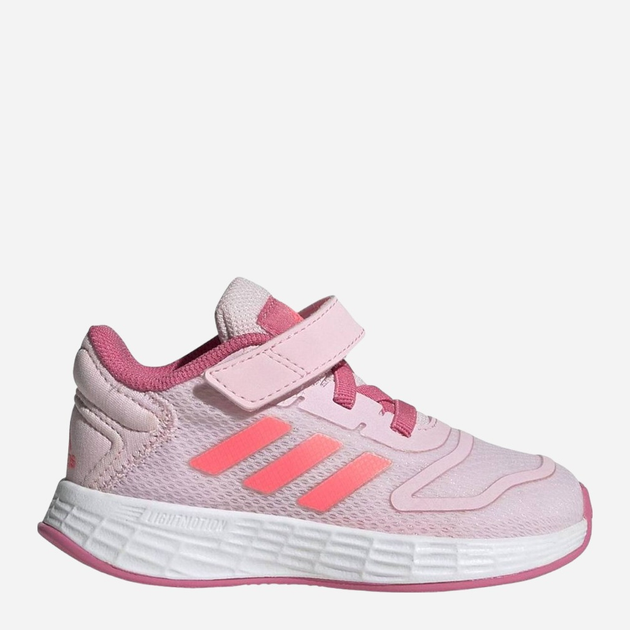 Buty sportowe dziecięce dla dziewczynki na rzepy Adidas Duramo 10 El I GZ1054 25 Różowe (4065418487757) - obraz 1