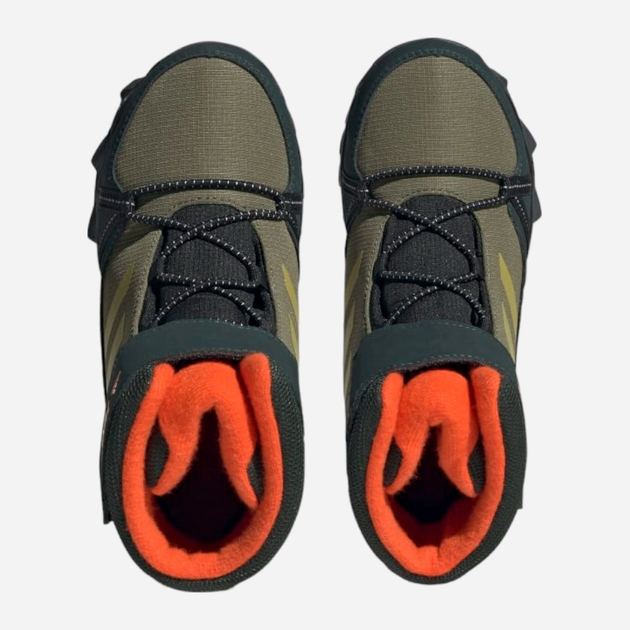 Дитячі зимові черевики для хлопчика adidas Terrex Snow Cf R.Rdy K GZ1178 31 Зелені (4065426773651) - зображення 5