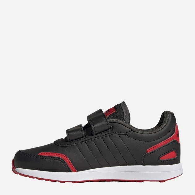 Buty sportowe chłopięce na rzepy adidas Vs Switch 3 Cf C GZ1951 30.5 Czarne z białym i czerwonym (4065427484532) - obraz 3