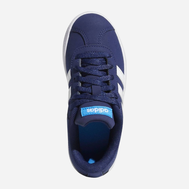 Sneakersy chłopięce adidas Vl Court 2.0 K GZ3320 35.5 Niebieskie (4065419414141) - obraz 4