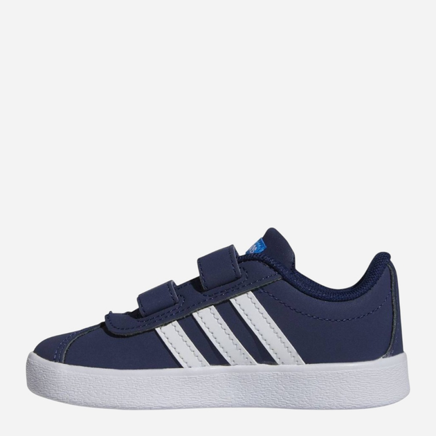 Tenisówki chłopięce na rzepy adidas Vl Court 2.0 Cf C GZ3327 22 Ciemnogranatowe (4065419406368) - obraz 2