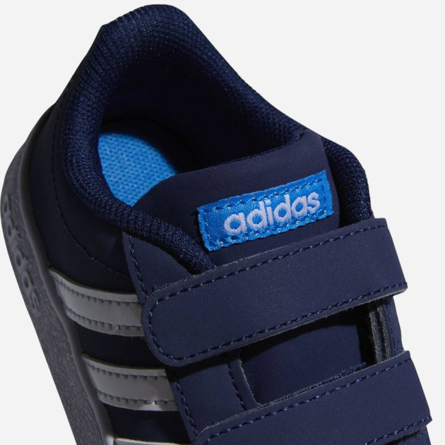 Дитячі кеди для хлопчика adidas Vl Court 2.0 Cf C GZ3327 25.5 Темно-сині (4065419402674) - зображення 4