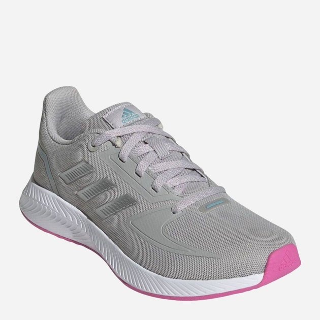 Дитячі кросівки для дівчинки Adidas Tensaur Run 2.0 K GZ7417 28 Сірі (4064048161891) - зображення 2
