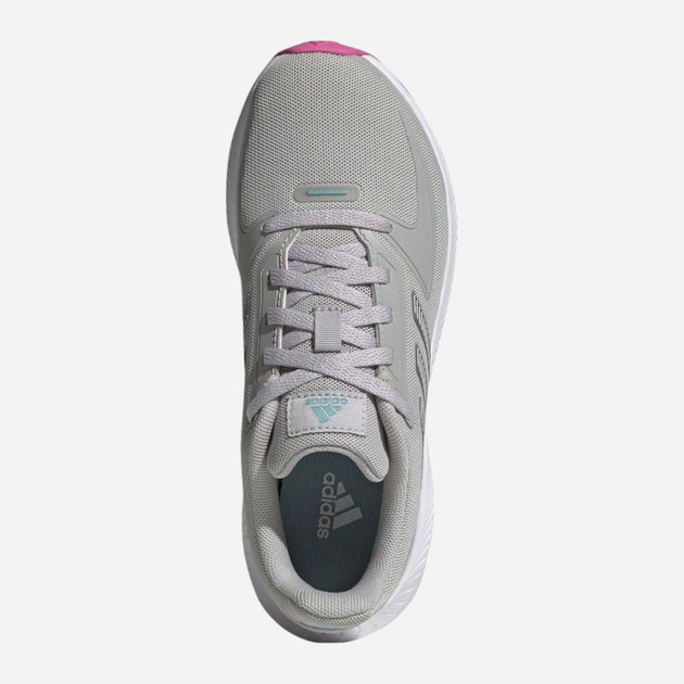 Дитячі кросівки для дівчинки adidas Tensaur Run 2.0 K GZ7417 33.5 Сірі (4064048161884) - зображення 4