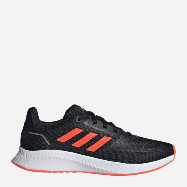 Buty sportowe chłopięce na rzepy adidas Tensaur Run 2.0 K GZ7418 31.5 Czarne (4064048161747) - obraz 1