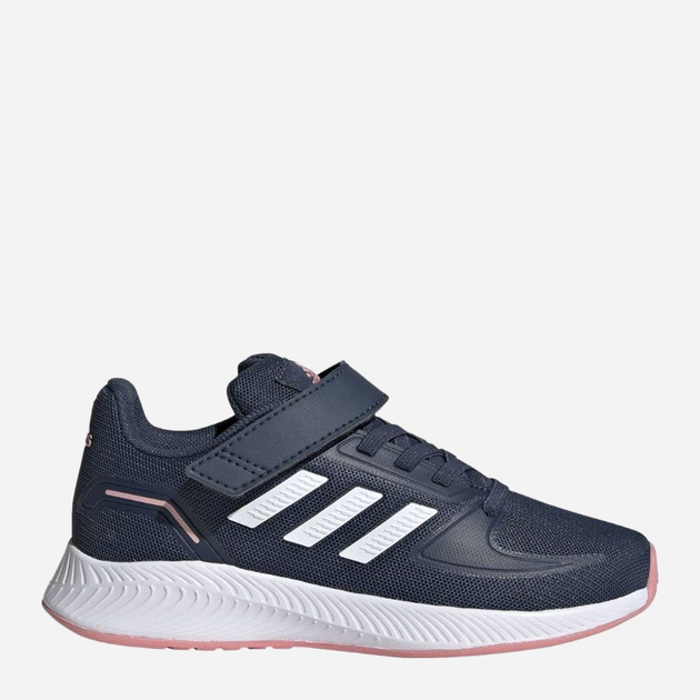 Buty sportowe chłopięce na rzepy Adidas Tensaur Run 2.0 C GZ7438 33.5 Ciemnogranatowe (4064047974928) - obraz 1