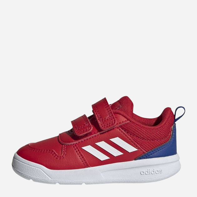 Buty sportowe chłopięce na rzepy adidas Tensaur I H00159 22 Czerwone (4064049199633) - obraz 3