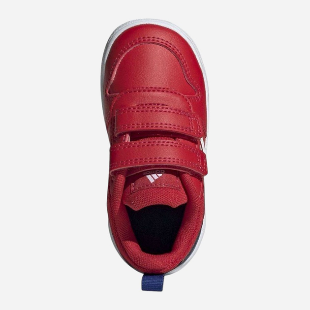 Buty sportowe chłopięce na rzepy adidas Tensaur I H00159 22 Czerwone (4064049199633) - obraz 4