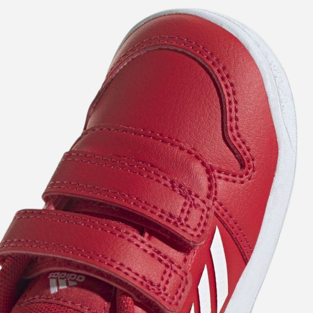 Buty sportowe chłopięce na rzepy adidas Tensaur I H00159 21 Czerwone (4064049199589) - obraz 5