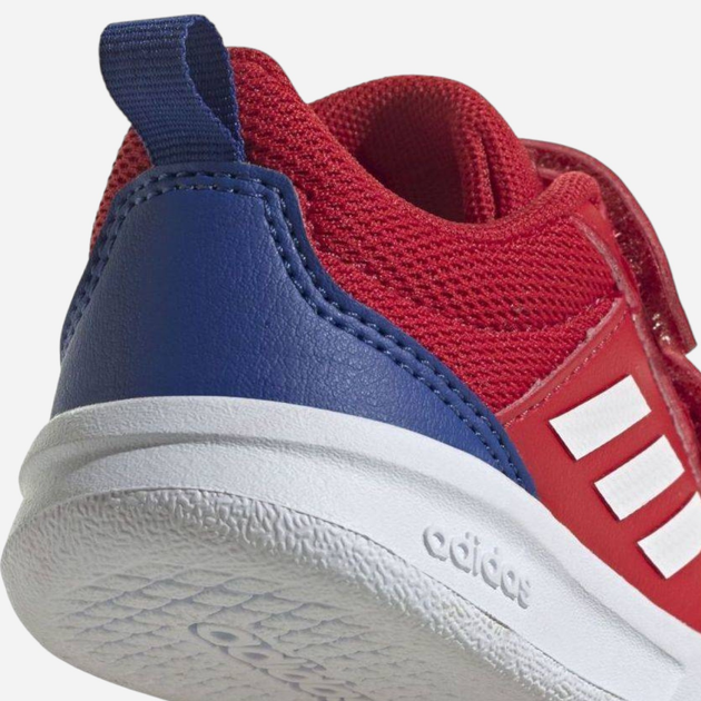 Buty sportowe chłopięce na rzepy adidas Tensaur I H00159 21 Czerwone (4064049199589) - obraz 6