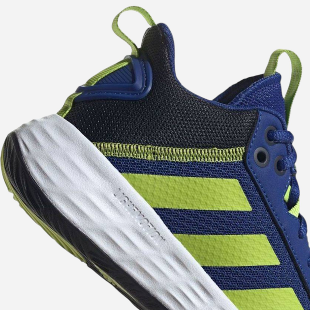 Buty sportowe chłopięce na rzepy adidas Ownthegame 2.0 K H01557 30.5 Niebieskie (4064047237153) - obraz 5