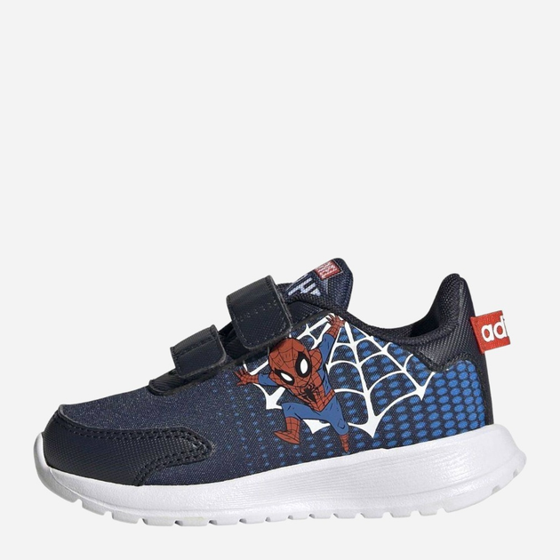 Buty sportowe chłopięce na rzepy adidas Tensaur Run I H01706 19 Granatowe (4064047188158) - obraz 3