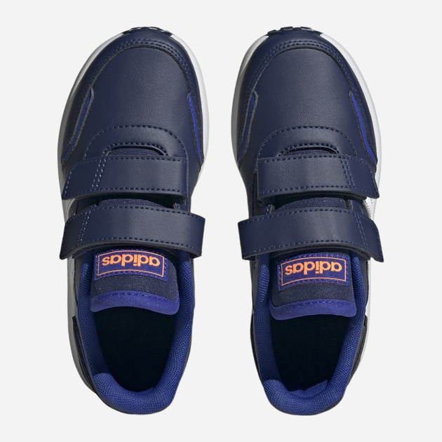 Buty sportowe chłopięce na rzepy adidas Vs Switch 3 I H03765 30.5 Granatowe z białym (4066746150108) - obraz 4