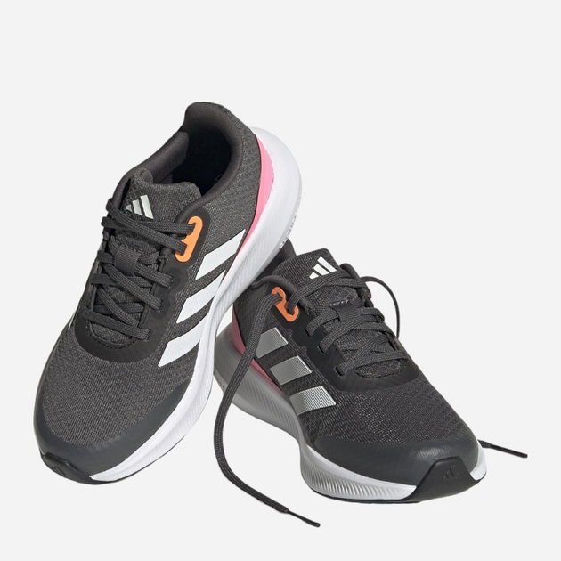 Buty sportowe młodzieżowe dla dziewczynki adidas Runfalcon 3.0 K HP5836 36 Szare (4066749894719) - obraz 6