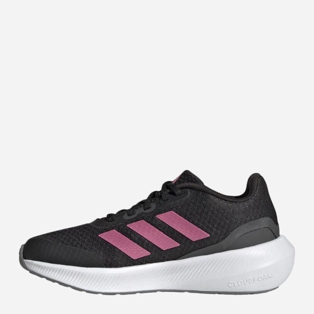 Buty sportowe młodzieżowe dla dziewczynki Adidas Runfalcon 3.0 K HP5838 36.5 Czarne (4066749914028) - obraz 2
