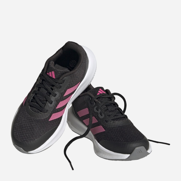 Підліткові кросівки для дівчинки adidas Runfalcon 3.0 K HP5838 36.5 Чорні (4066749914028) - зображення 6