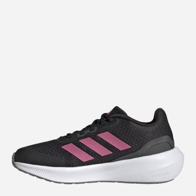 Buty sportowe młodzieżowe dla dziewczynki Adidas Runfalcon 3.0 K HP5838 37.5 Czarne (4066749917708) - obraz 2