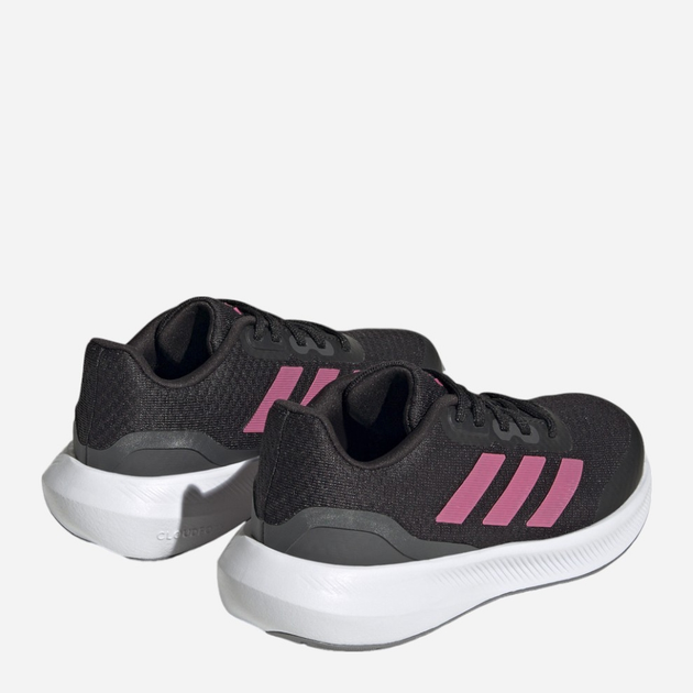 Buty sportowe młodzieżowe dla dziewczynki adidas Runfalcon 3.0 K HP5838 38 Czarne (4066749917715) - obraz 3