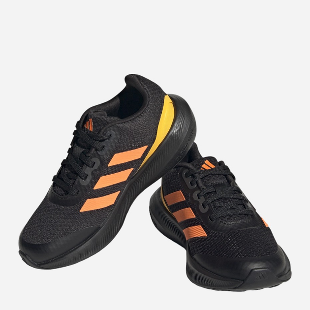 Підліткові кросівки для хлопчика adidas Runfalcon 3.0 K HP5839 36.5 Чорні з помаранчевим (4066749921545) - зображення 6