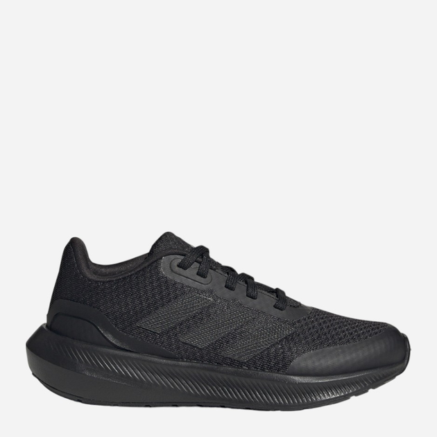 Buty sportowe chłopięce na rzepy Adidas Runfalcon 3.0 K HP5842 38.5 Czarne (4066749910167) - obraz 1