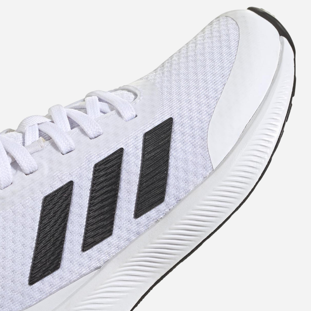 Підліткові кросівки для хлопчика adidas Runfalcon 3.0 K HP5844 38 Білі (4066749898663) - зображення 5