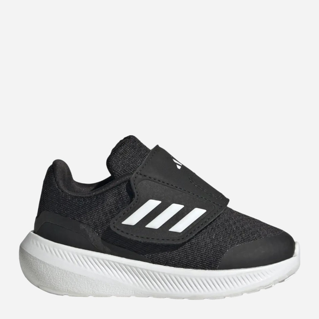 Buty sportowe chłopięce na rzepy Adidas Runfalcon 3.0 AC I HP5863 19 Czarne (4066749856298) - obraz 1