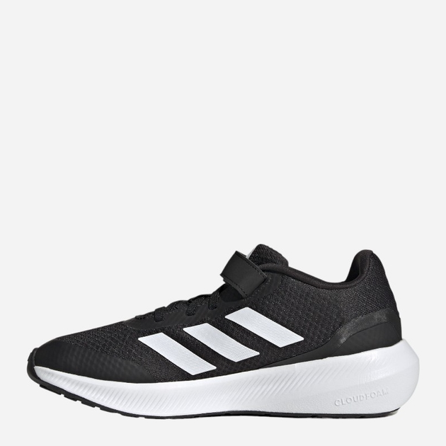 Buty sportowe chłopięce na rzepy Adidas Runfalcon 3.0 El K HP5867 38.5 Czarne (4066749864064) - obraz 2