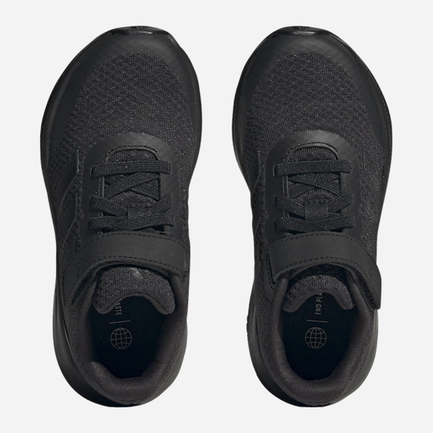 Дитячі кросівки для хлопчика adidas Runfalcon 3.0 El K HP5869 30 Чорні (4066749867843) - зображення 4