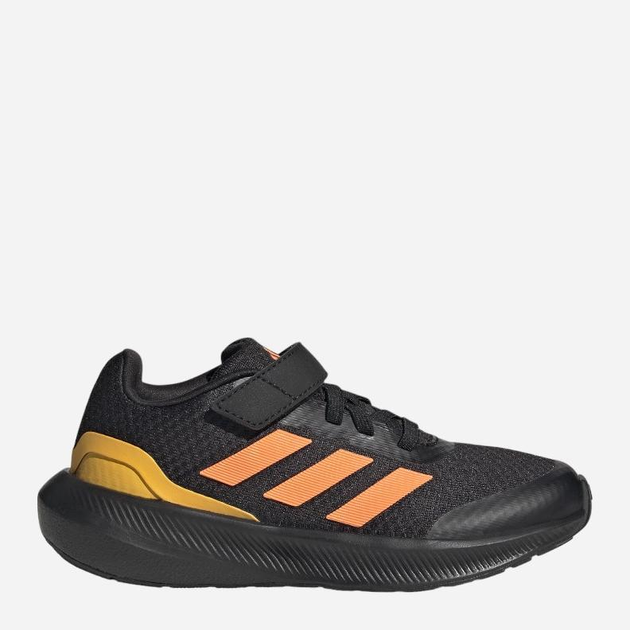 Buty sportowe chłopięce na rzepy Adidas Runfalcon 3.0 El K HP5870 28.5 Czarne (4066749883331) - obraz 1