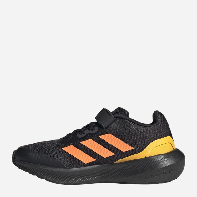 Buty sportowe chłopięce na rzepy Adidas Runfalcon 3.0 El K HP5870 37.5 Czarne (4066749883294) - obraz 2