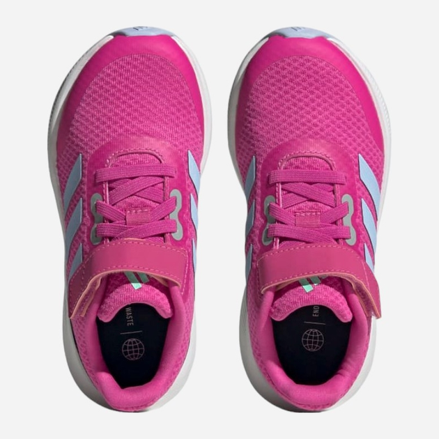 Дитячі кросівки для дівчинки adidas Runfalcon 3.0 El K HP5874 33.5 Рожеві (4066749871802) - зображення 4