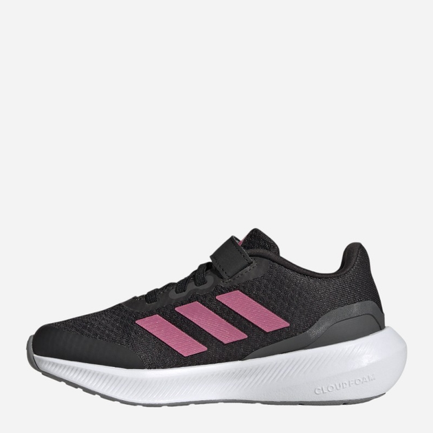 Buty sportowe dziecięce dla dziewczynki na rzepy Adidas Runfalcon 3.0 El K HP5875 28 Czarne (4066749875589) - obraz 2