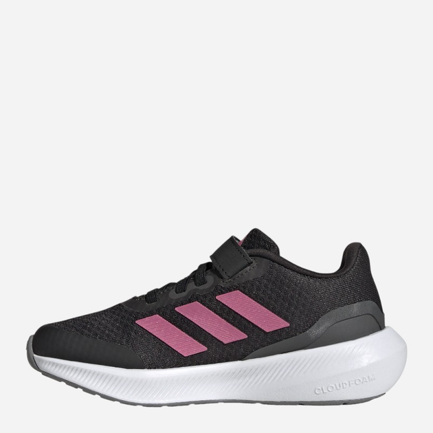 Buty sportowe dziecięce dla dziewczynki na rzepy adidas Runfalcon 3.0 El K HP5875 28 Czarne (4066749875589) - obraz 2