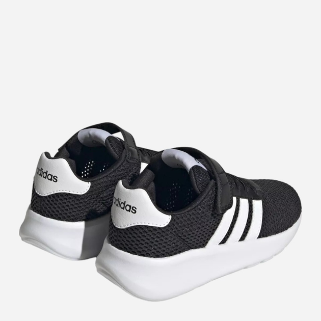 Дитячі кросівки для хлопчика adidas Lite Racer 3.0 El K HQ3763 29 Чорні з білим (4066748642724) - зображення 3