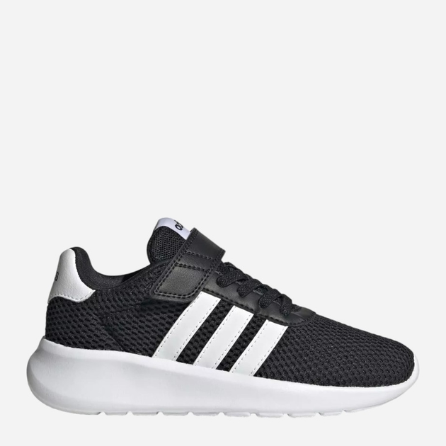 Buty sportowe chłopięce na rzepy Adidas Lite Racer 3.0 El K HQ3763 40 Czarne (4066748642762) - obraz 1